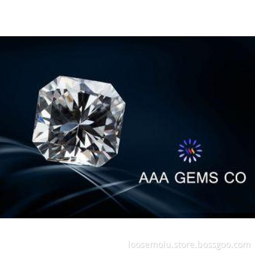 5mm Supper White Lab Created Moissanite Loose Diamond For E